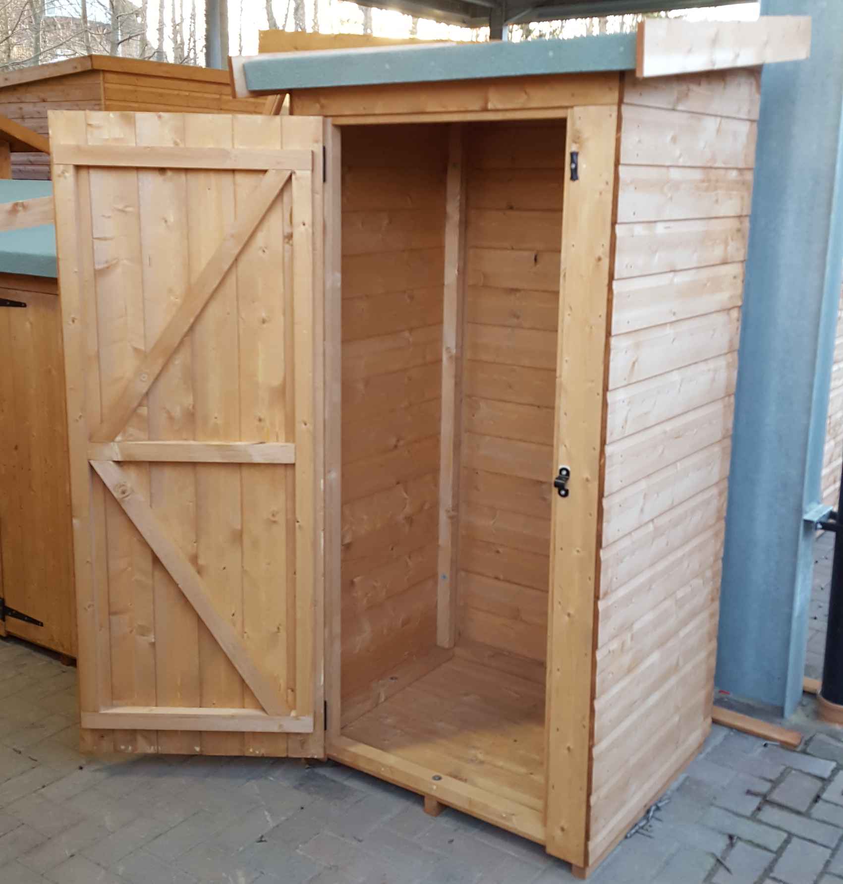 Albany Half Wall Shed