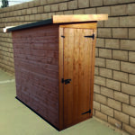 Albany Wallshed - end door