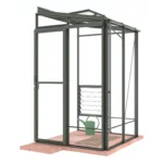 Robinsons Lean To 4'4" Wide in Old Cottage Green