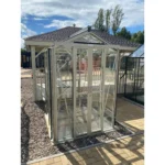 Robinsons Rowton 4'5" Wide Greenhouse - 4 x 4 in Pastel Sage
