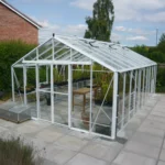 Robinsons Regal Greenhouse in Heritage White 12 x 20