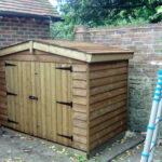 Topwood Featheredge Mini Shed APEX with rustic roof