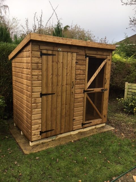 Topwood Kennel 8 x 4 Bespoke design