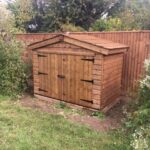 Topwood Shiplap Mini shed APEX 8 x 4 with Rustic roof