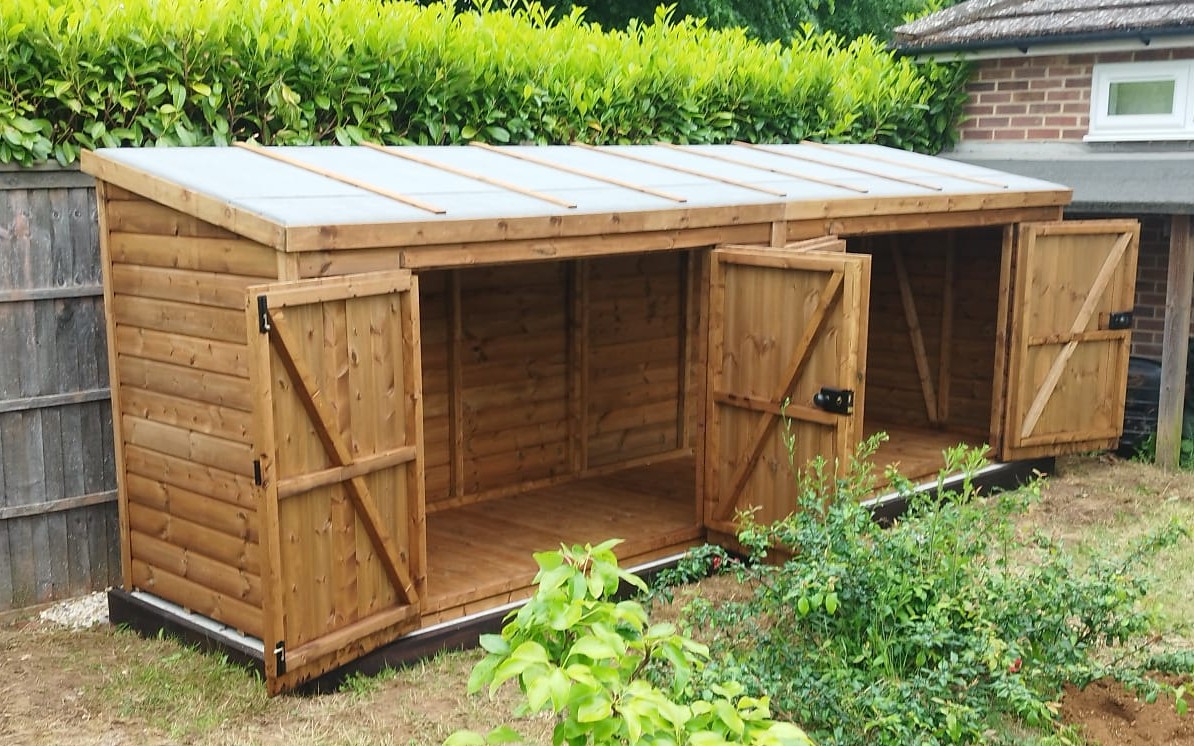 Breckland Mini shed pent
