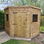 Breckland Corner Shed Pent