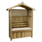 Zest Dorset Arbour - Stone Seat Pad