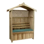 Zest Dorset Arbour - Green Seat Pad
