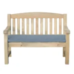 Emily 2 seater (4FT) with dark grey pad