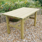 Zest Emily Wooden Garden Table