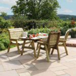 Zest Freya 4-Seater Dining Set