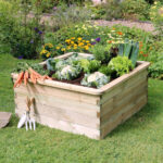 Zest Sleeper Raised Bed Square