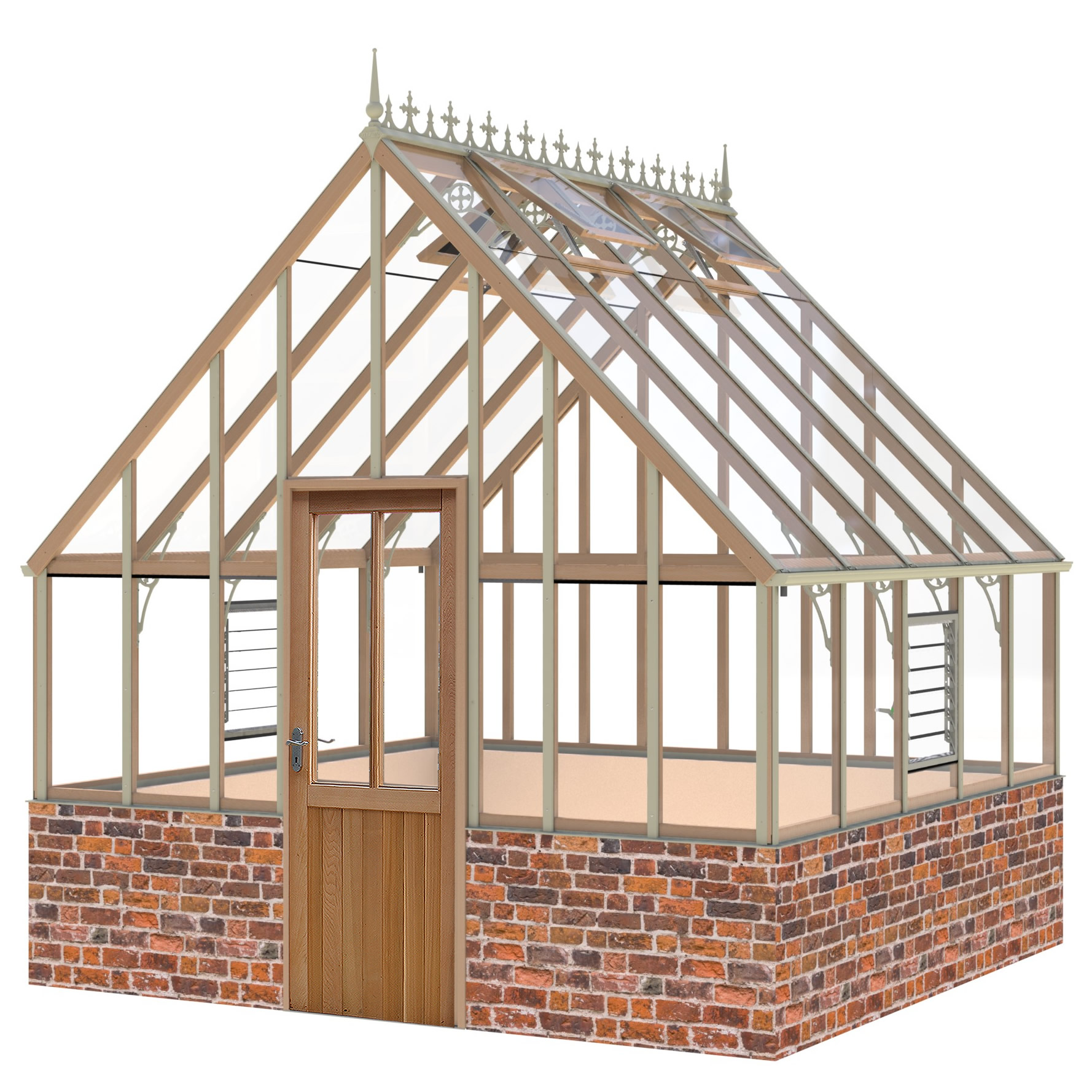 Alton Oakham Dwarf Wall 10 x 10