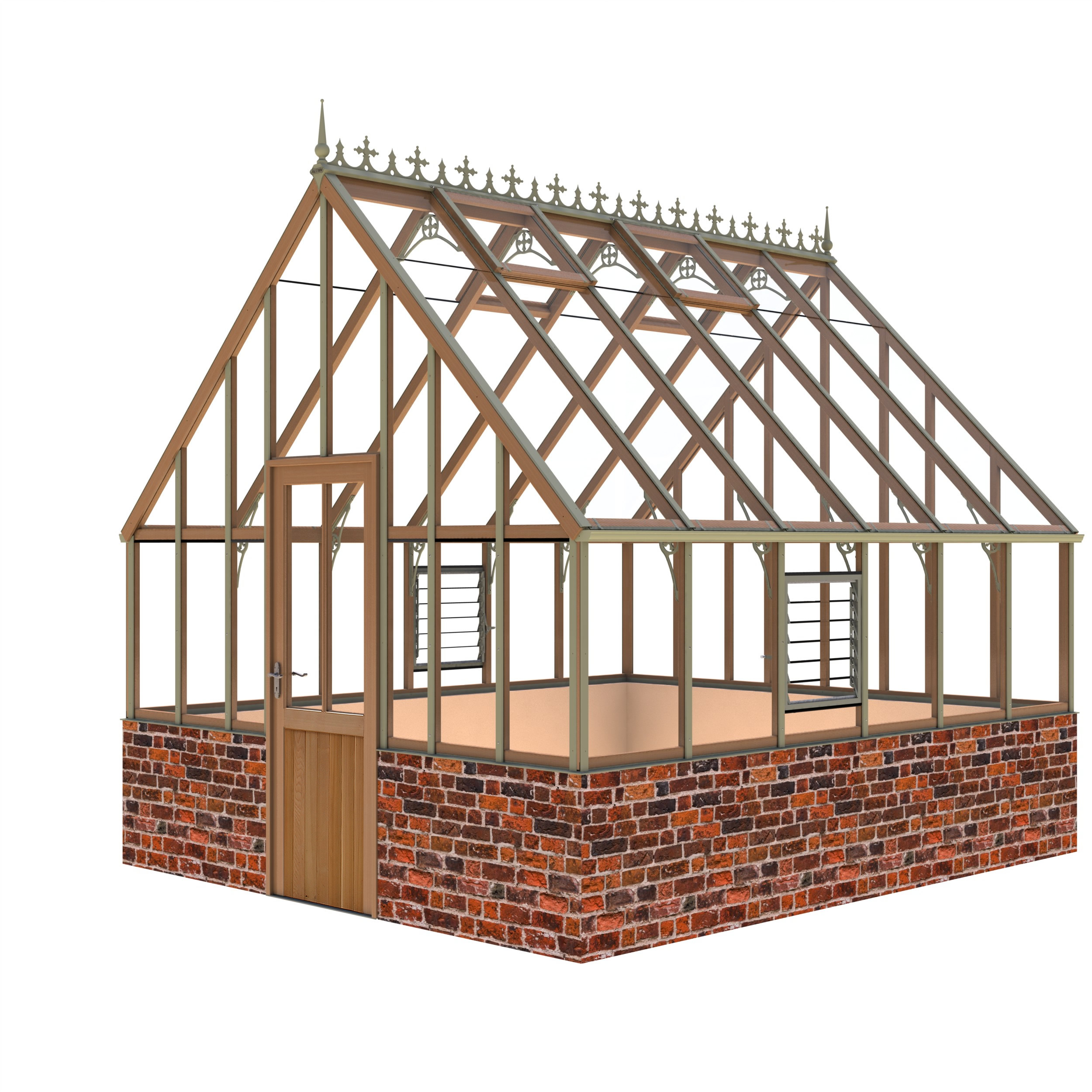 Alton Oakham Dwarf Wall 10 x 12
