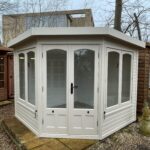 Malvern Harwood 8 x 8 painted in Cornsilk