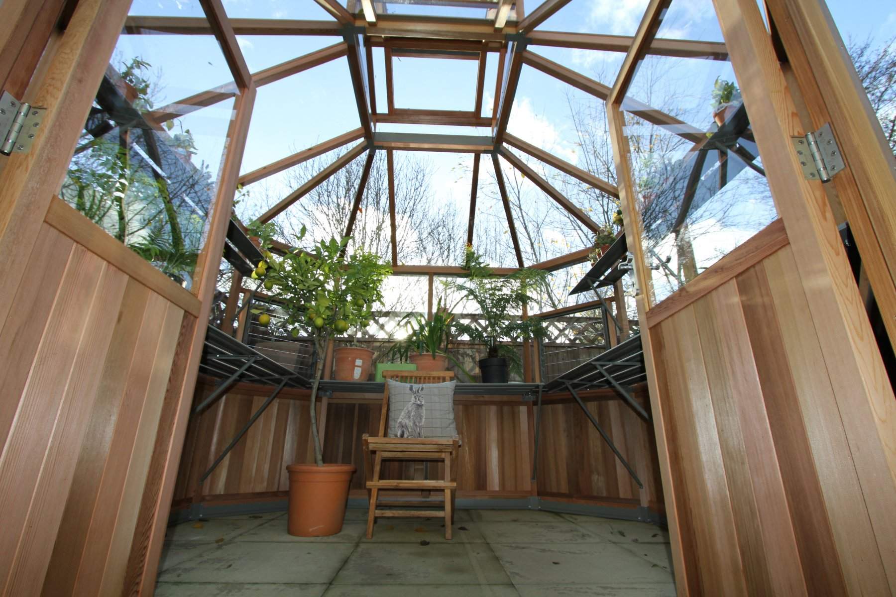 Alton Octagonal 9 x 9 roof