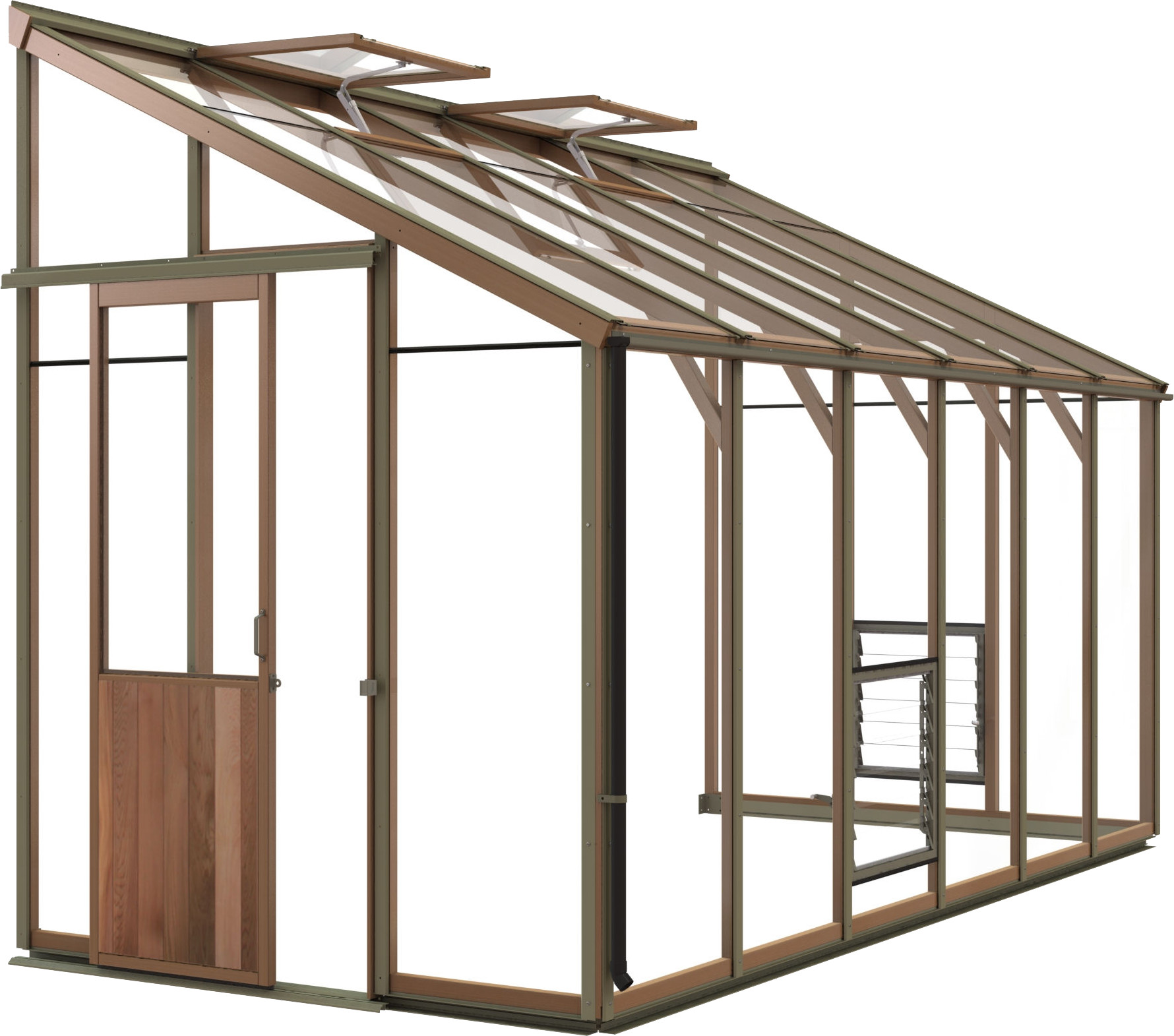 Alton Six Lean-To 6 x 12