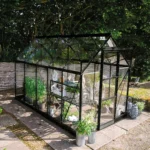 Halls Icon 6 - 6 x 10 Black frame, toughened glass