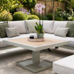 HEX Tutbury Square Rising Table